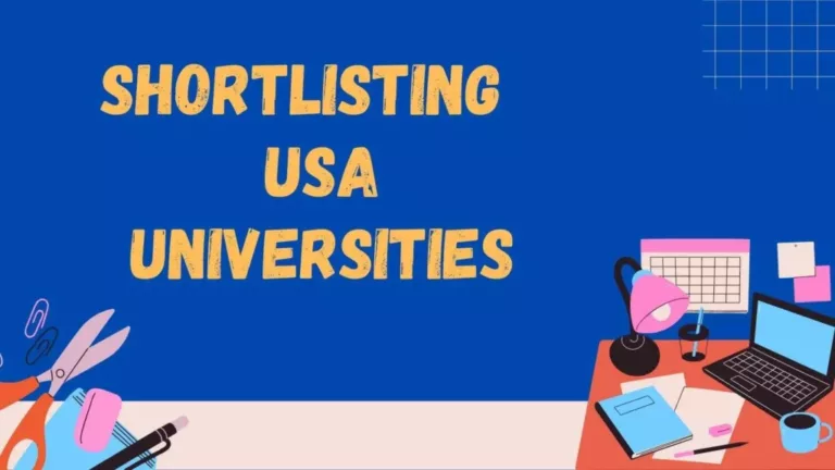 How to Shortlist Universities in the USA